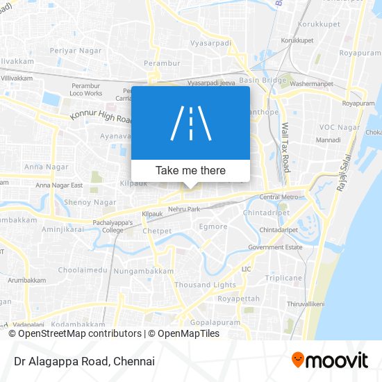 Dr Alagappa Road map