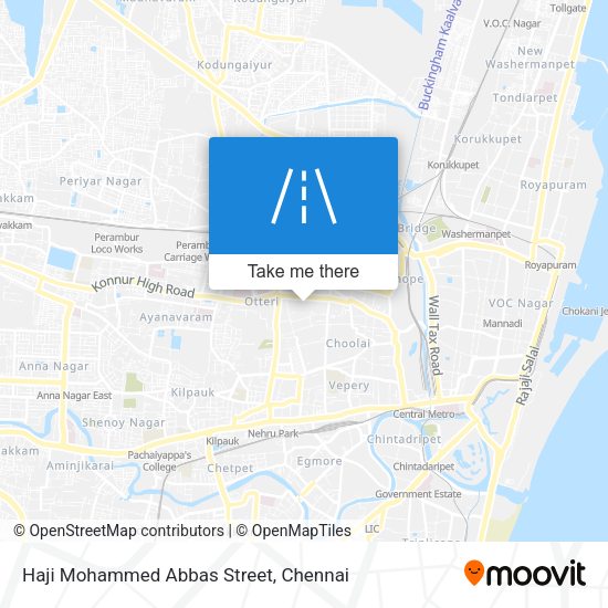 Haji Mohammed Abbas Street map