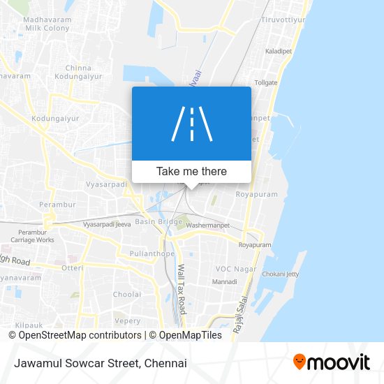 Jawamul Sowcar Street map