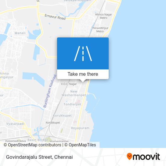 Govindarajalu Street map