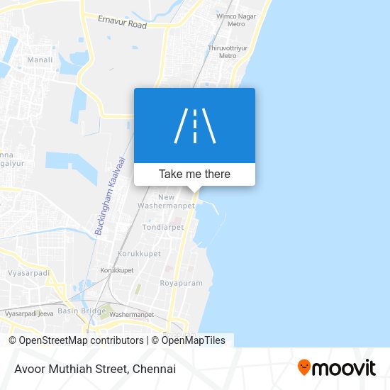 Avoor Muthiah Street map