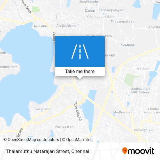 Thalamuthu Natarajan Street map
