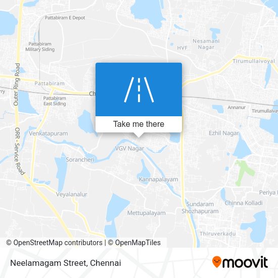 Neelamagam Street map