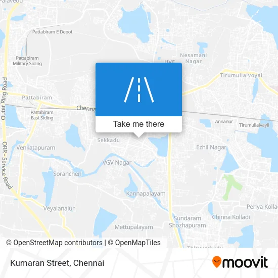 Kumaran Street map