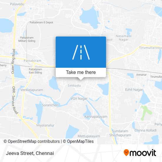 Jeeva Street map