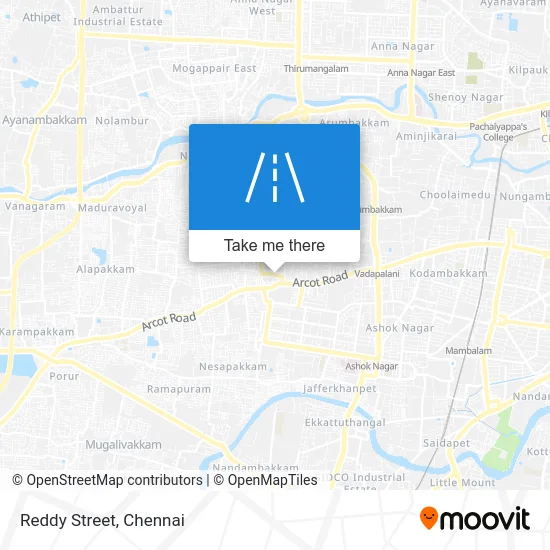 Reddy Street map