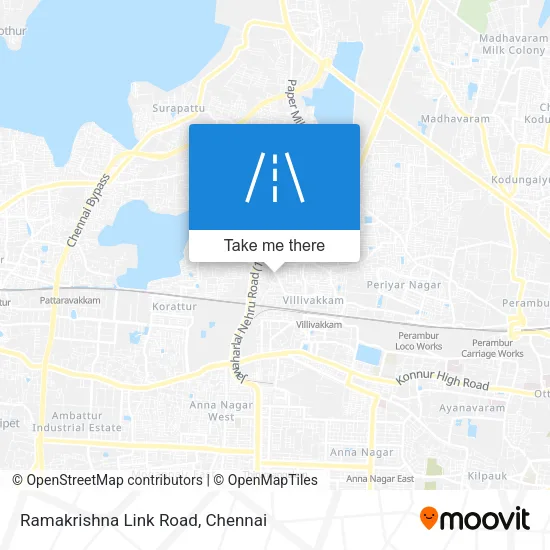 Ramakrishna Link Road map