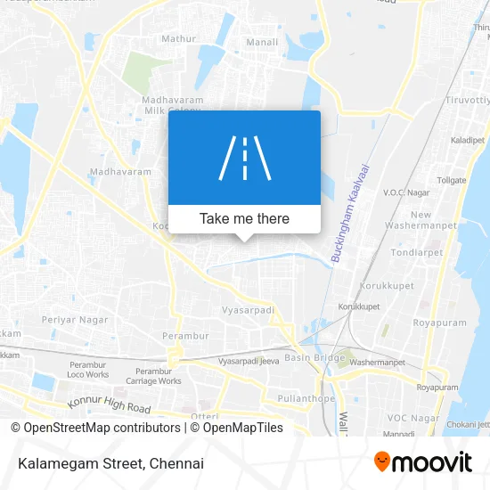 Kalamegam Street map