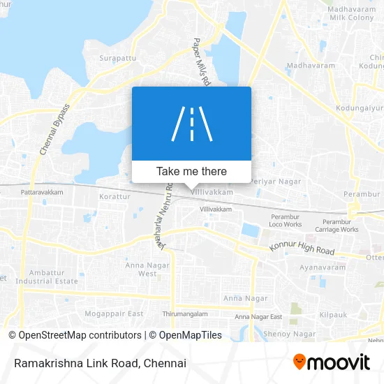 Ramakrishna Link Road map