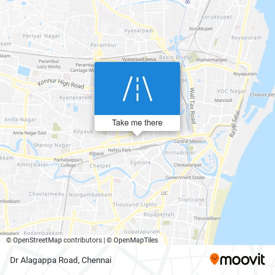 Dr Alagappa Road map