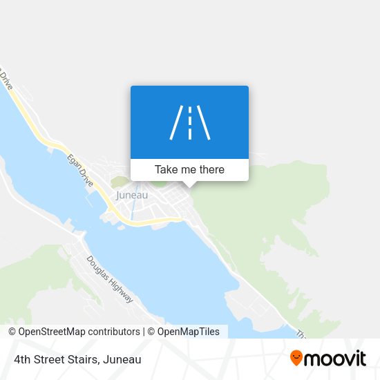 Mapa de 4th Street Stairs