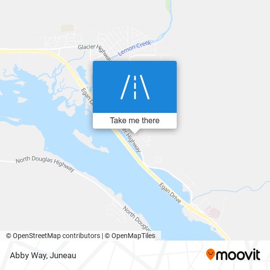 Abby Way map