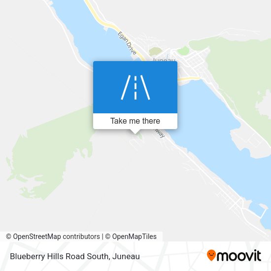 Mapa de Blueberry Hills Road South