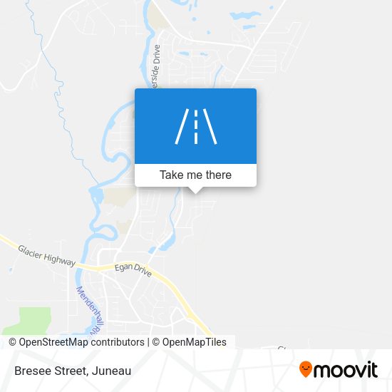 Mapa de Bresee Street