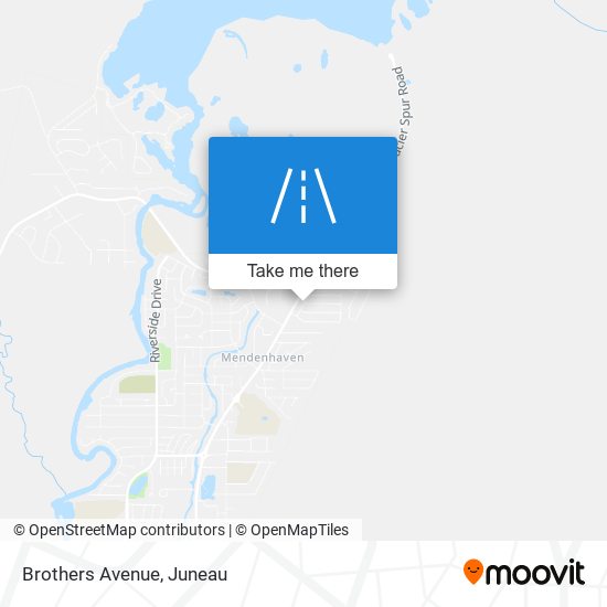 Brothers Avenue map