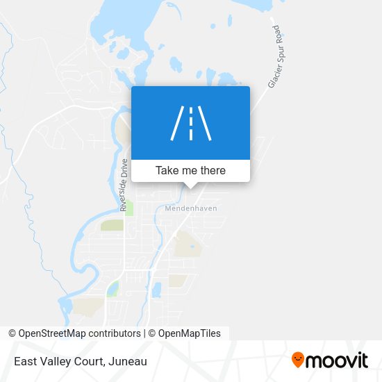 Mapa de East Valley Court