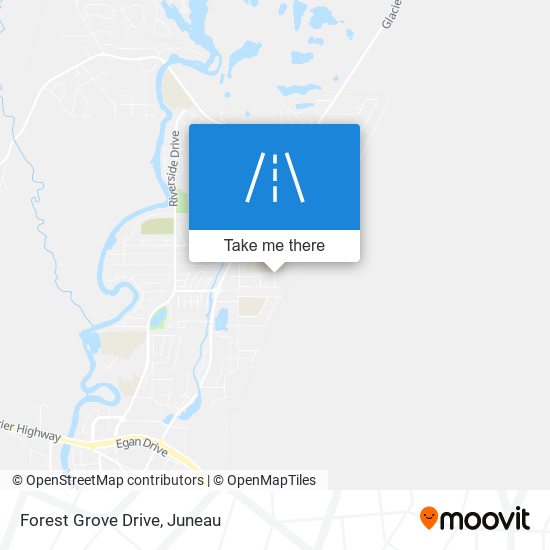 Forest Grove Drive map