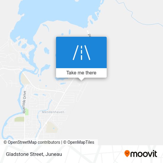 Mapa de Gladstone Street