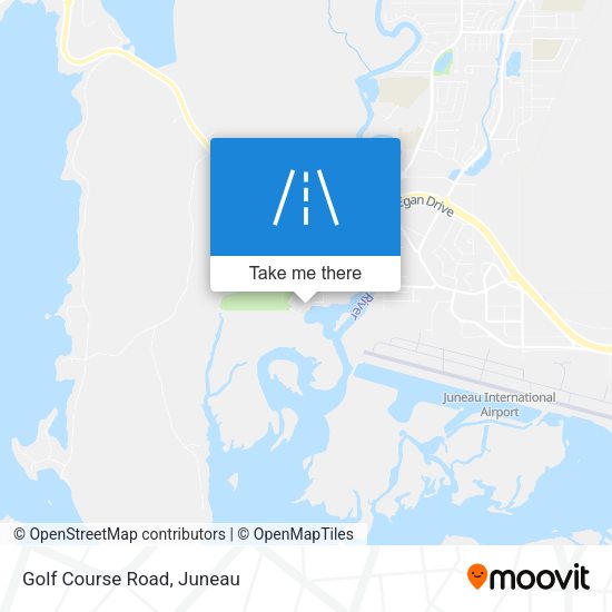 Mapa de Golf Course Road