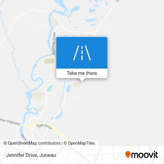 Mapa de Jennifer Drive