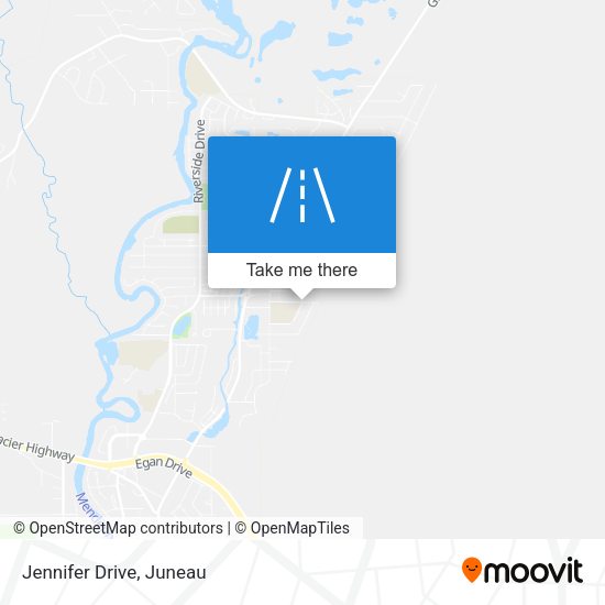 Jennifer Drive map