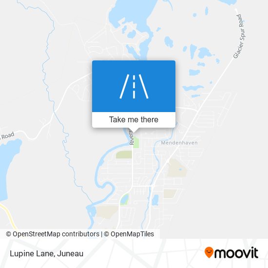 Lupine Lane map