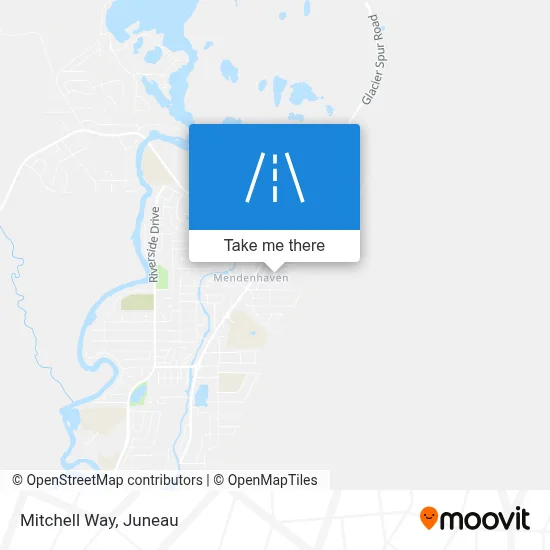 Mitchell Way map