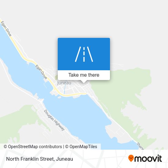 Mapa de North Franklin Street