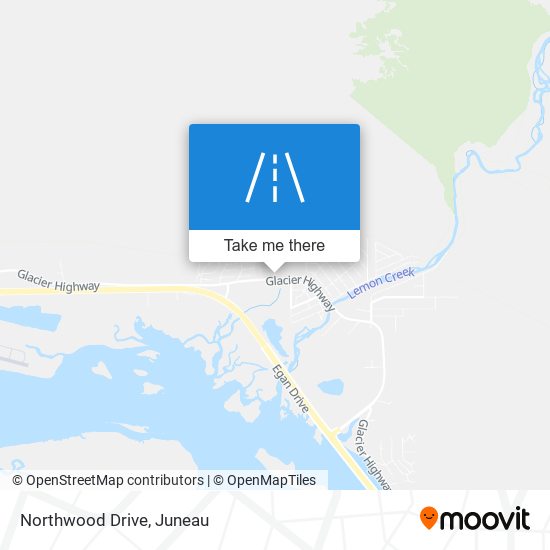 Northwood Drive map