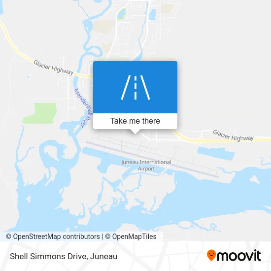 Shell Simmons Drive map