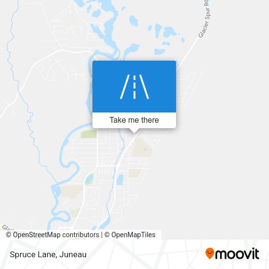 Mapa de Spruce Lane