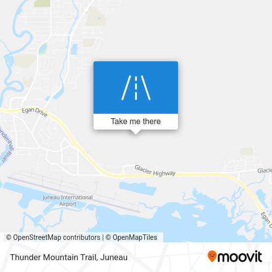 Thunder Mountain Trail map