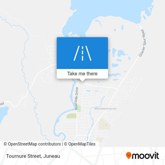 Mapa de Tournure Street