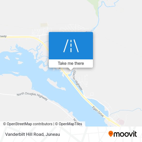 Vanderbilt Hill Road map