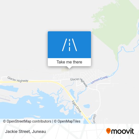 Mapa de Jackie Street