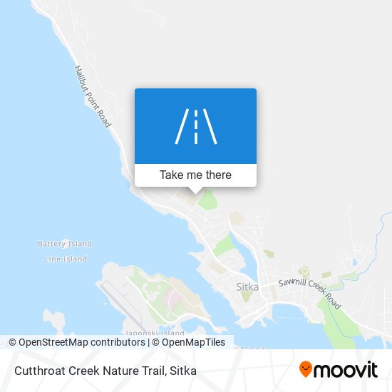 Mapa de Cutthroat Creek Nature Trail