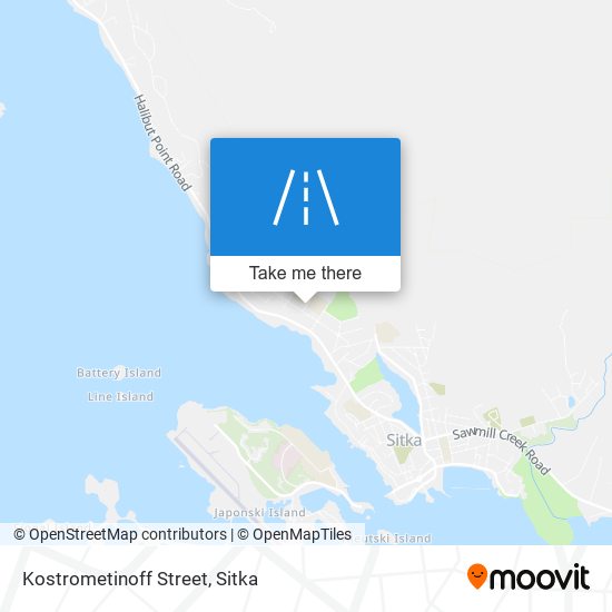 Kostrometinoff Street map