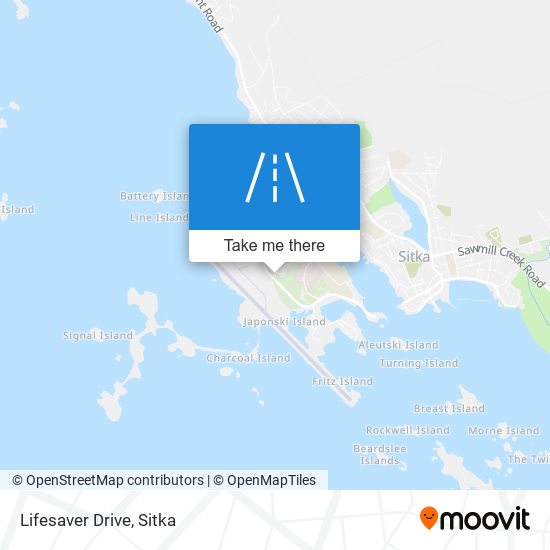 Lifesaver Drive map