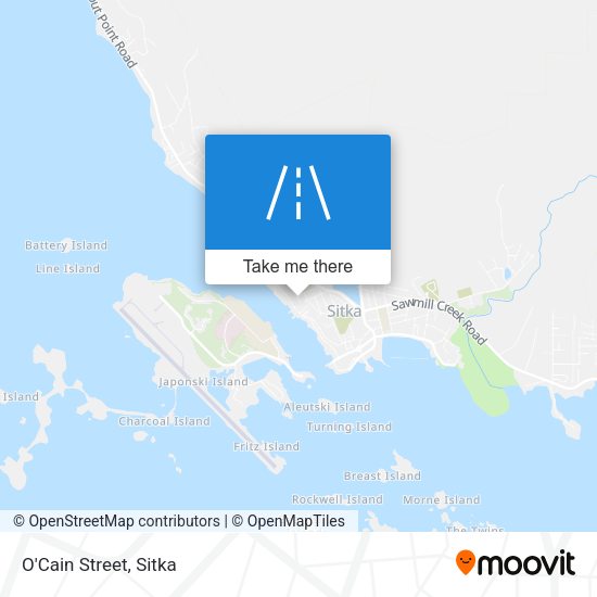 Mapa de O'Cain Street