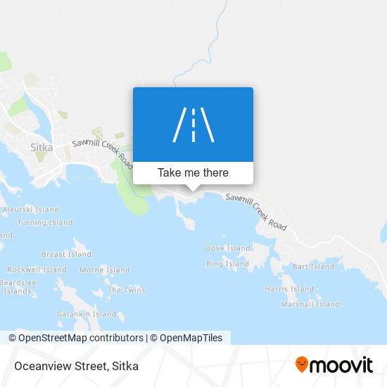 Mapa de Oceanview Street