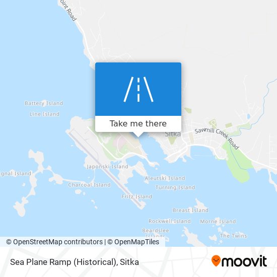 Sea Plane Ramp (Historical) map