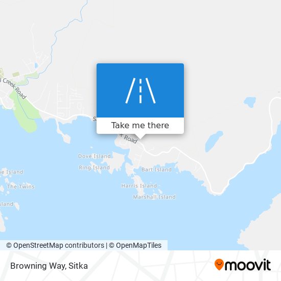 Browning Way map