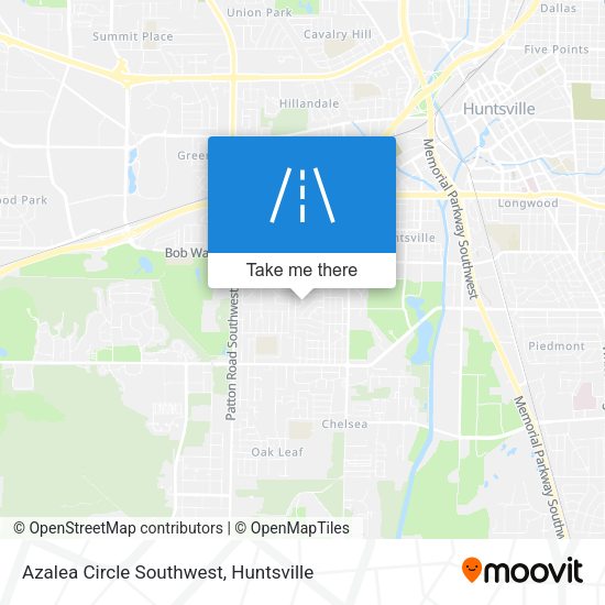 Mapa de Azalea Circle Southwest