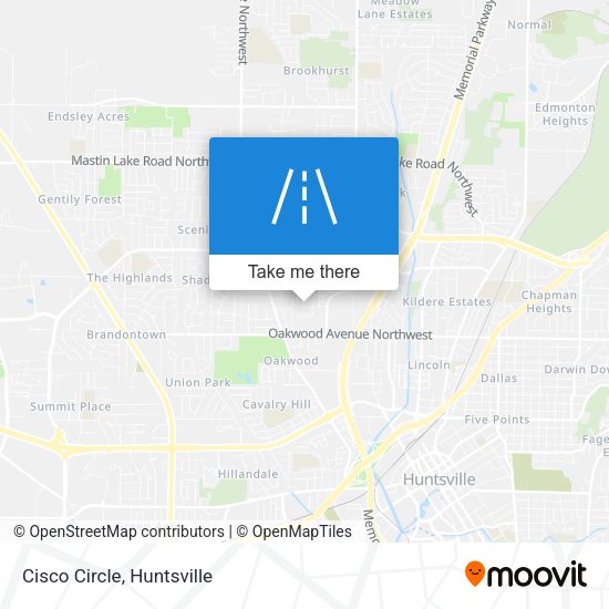 Mapa de Cisco Circle