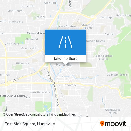 Mapa de East Side Square