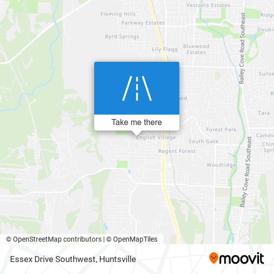 Mapa de Essex Drive Southwest