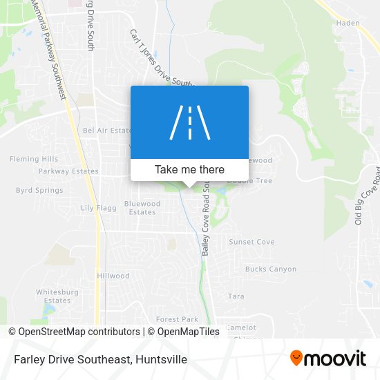 Mapa de Farley Drive Southeast