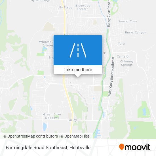 Mapa de Farmingdale Road Southeast