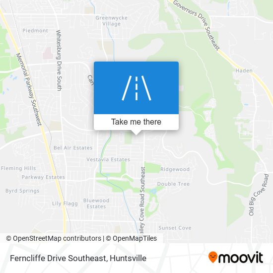 Mapa de Ferncliffe Drive Southeast