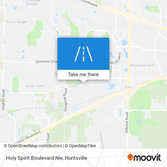 Mapa de Holy Spirit Boulevard Nw